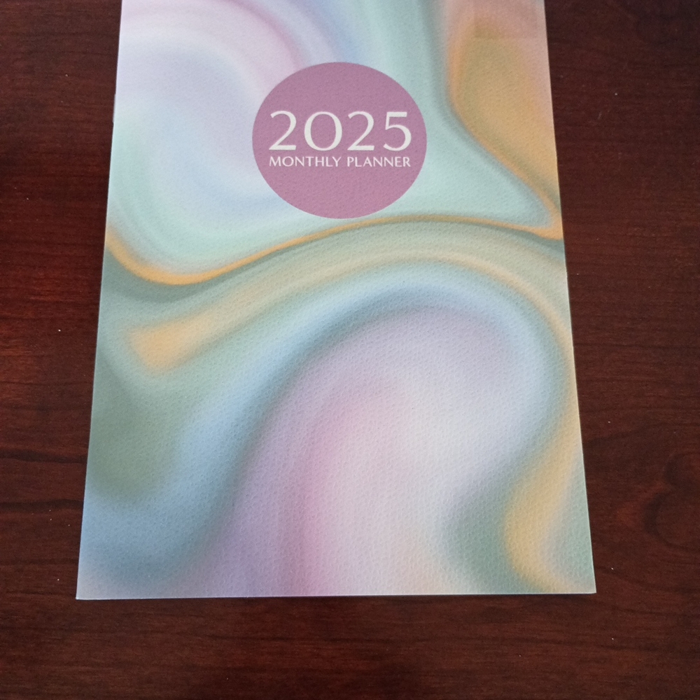 Pastel Monthly Planner 2025